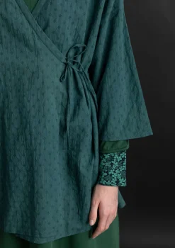 Gudrun Sjödén Kimono aus Bio-Baumwolldobby
