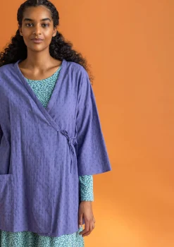 Gudrun Sjödén Kimono aus Bio-Baumwolldobby