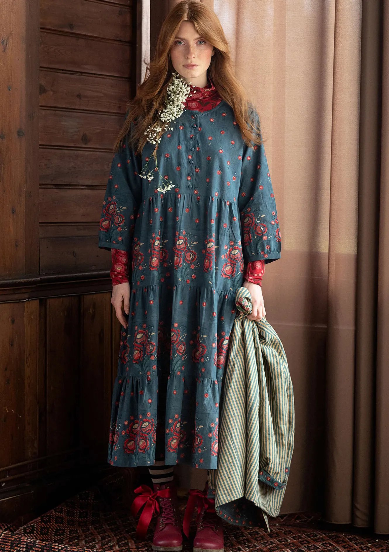 Gudrun Sjödén Kleid „Asta“ aus Bio-Baumwollgewebe