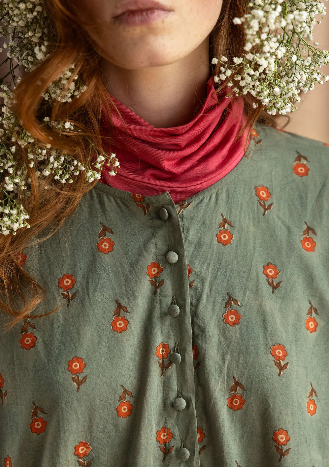 Gudrun Sjödén Kleid „Asta“ aus Bio-Baumwollgewebe