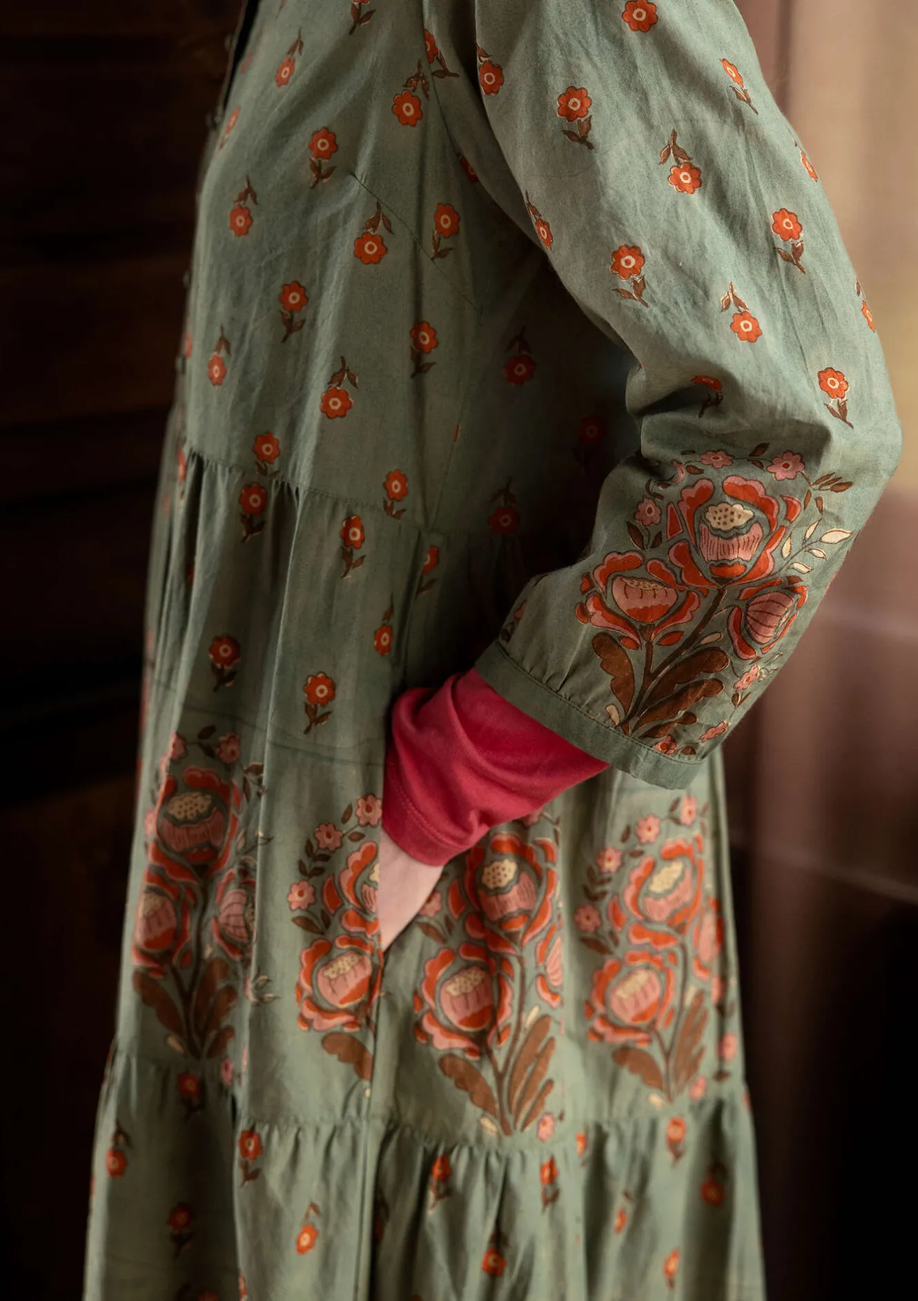 Gudrun Sjödén Kleid „Asta“ aus Bio-Baumwollgewebe