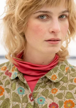 Gudrun Sjödén Kleid „Borealis“ aus Bio-Baumwollgewebe