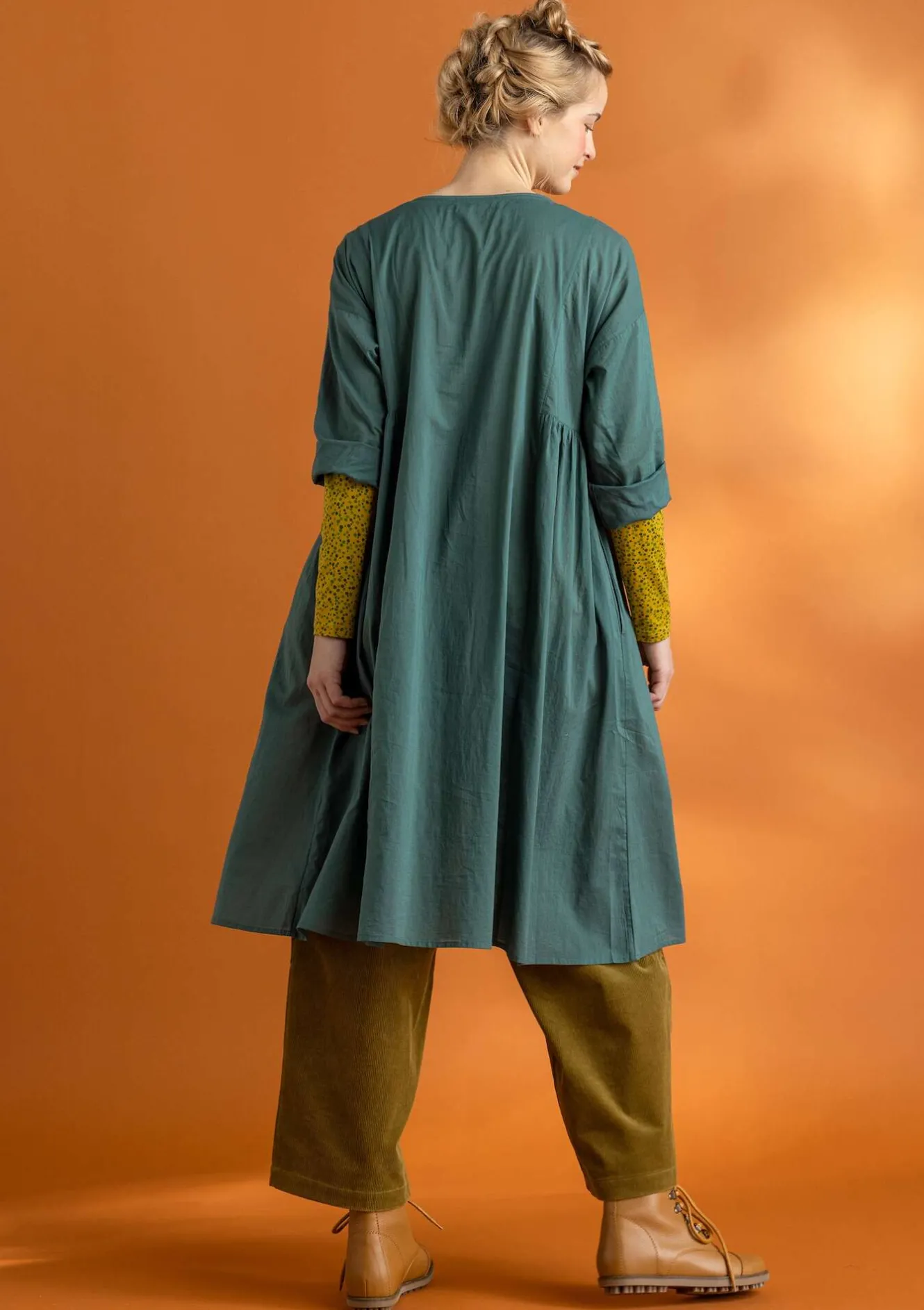 Gudrun Sjödén Kleid „Hedda“ aus Bio-Baumwollgewebe
