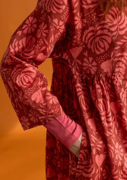 Gudrun Sjödén Kleid „Hedda“ aus Bio-Baumwollgewebe