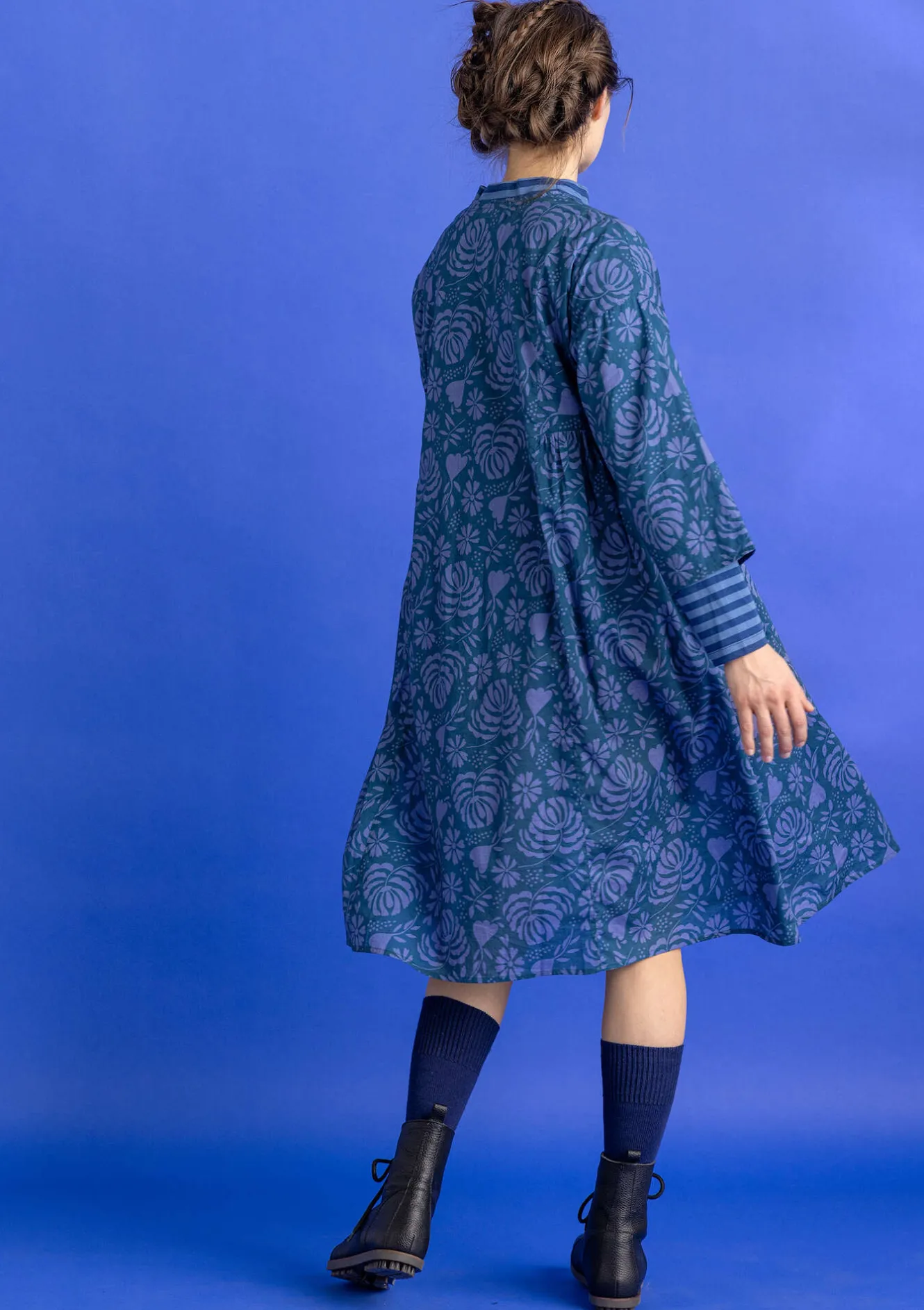 Gudrun Sjödén Kleid „Hedda“ aus Bio-Baumwollgewebe