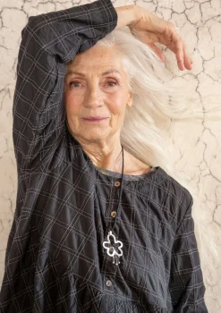 Gudrun Sjödén Kleid „Helga“ aus Bio-Baumwollgewebe