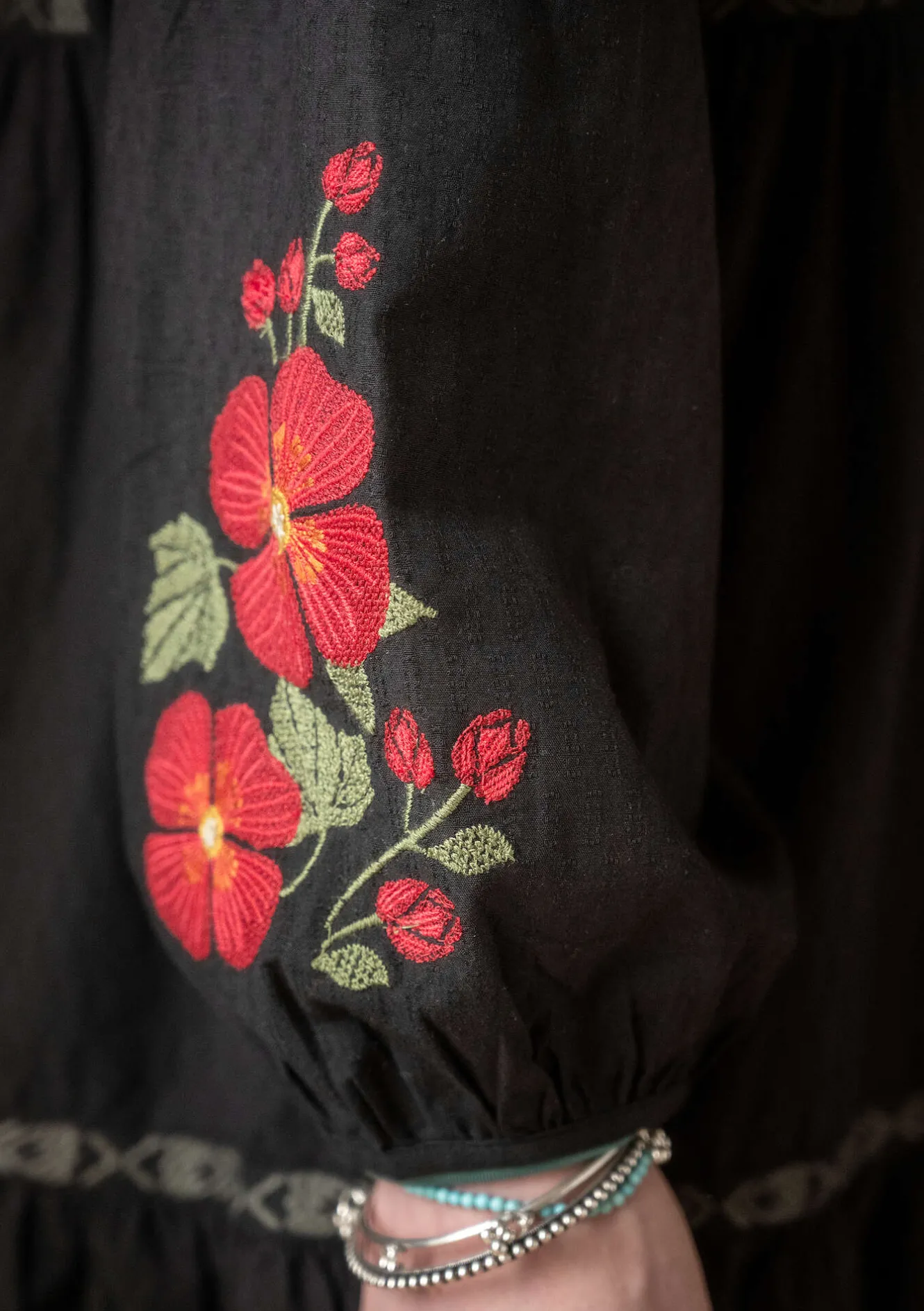 Gudrun Sjödén Kleid „Åland“ aus Bio-Baumwollgewebe