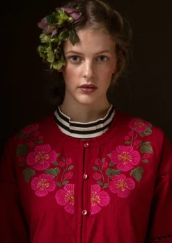 Gudrun Sjödén Kleid „Åland“ aus Bio-Baumwollgewebe