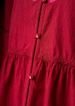Gudrun Sjödén Kleid „Åland“ aus Bio-Baumwollgewebe