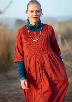 Gudrun Sjödén Kleid „Strandfynd“ aus Bio-Baumwollgewebe