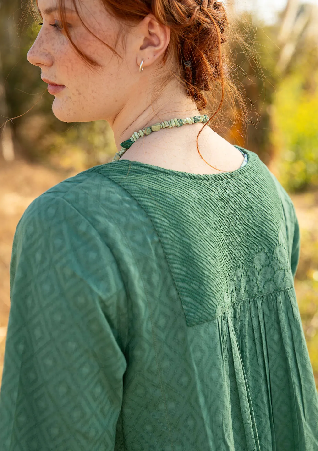 Gudrun Sjödén Kleid „Strandfynd“ aus Bio-Baumwollgewebe