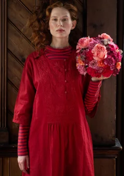 Gudrun Sjödén Kleid „Wanja“ aus Bio-Baumwollgewebe