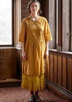 Gudrun Sjödén Kleid „Wanja“ aus Bio-Baumwollgewebe
