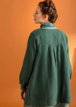 Gudrun Sjödén Künstlerbluse „Asta“ aus Leinengewebe