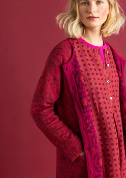 Gudrun Sjödén Langstrickjacke „Astrid“ aus Bio-/Recycling-Baumwolle