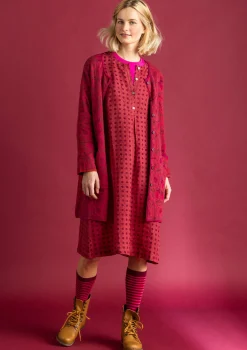 Gudrun Sjödén Langstrickjacke „Astrid“ aus Bio-/Recycling-Baumwolle