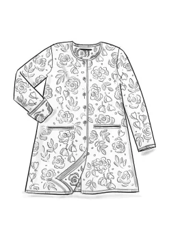 Gudrun Sjödén Langstrickjacke „Astrid“ aus Bio-/Recycling-Baumwolle