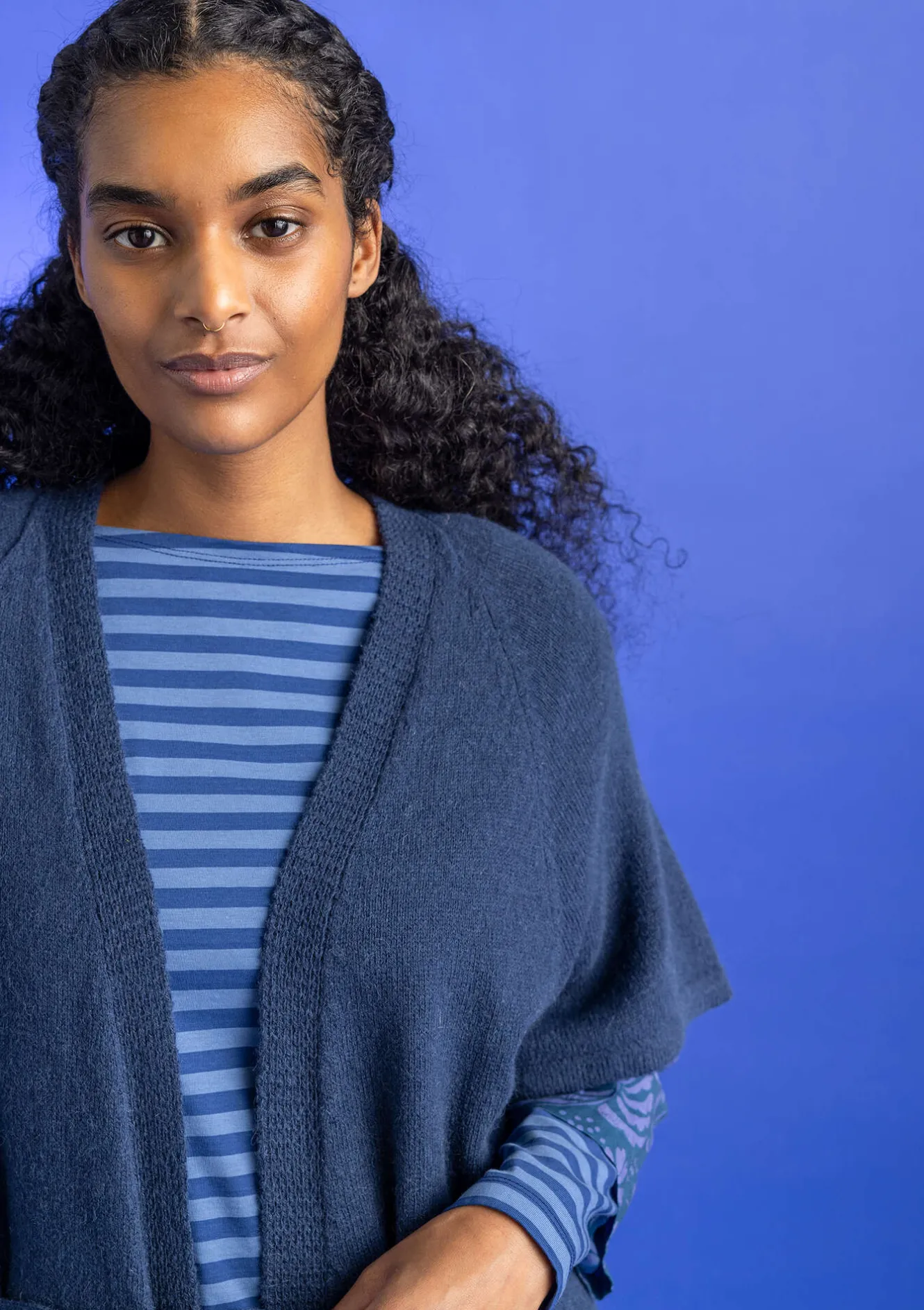 Gudrun Sjödén Langstrickjacke aus Alpakagemisch