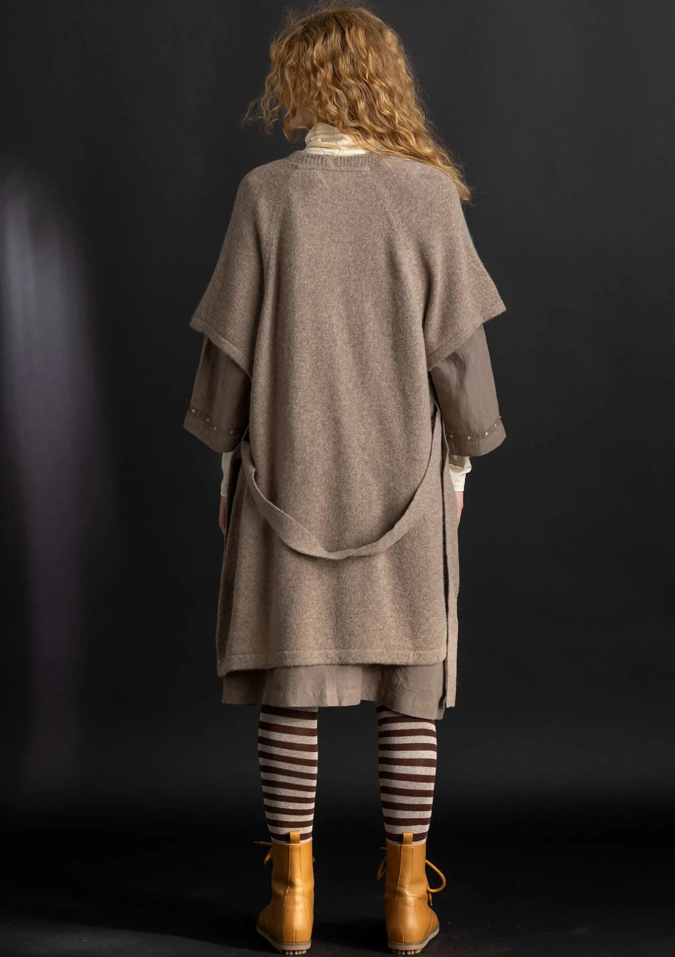 Gudrun Sjödén Langstrickjacke aus Alpakagemisch