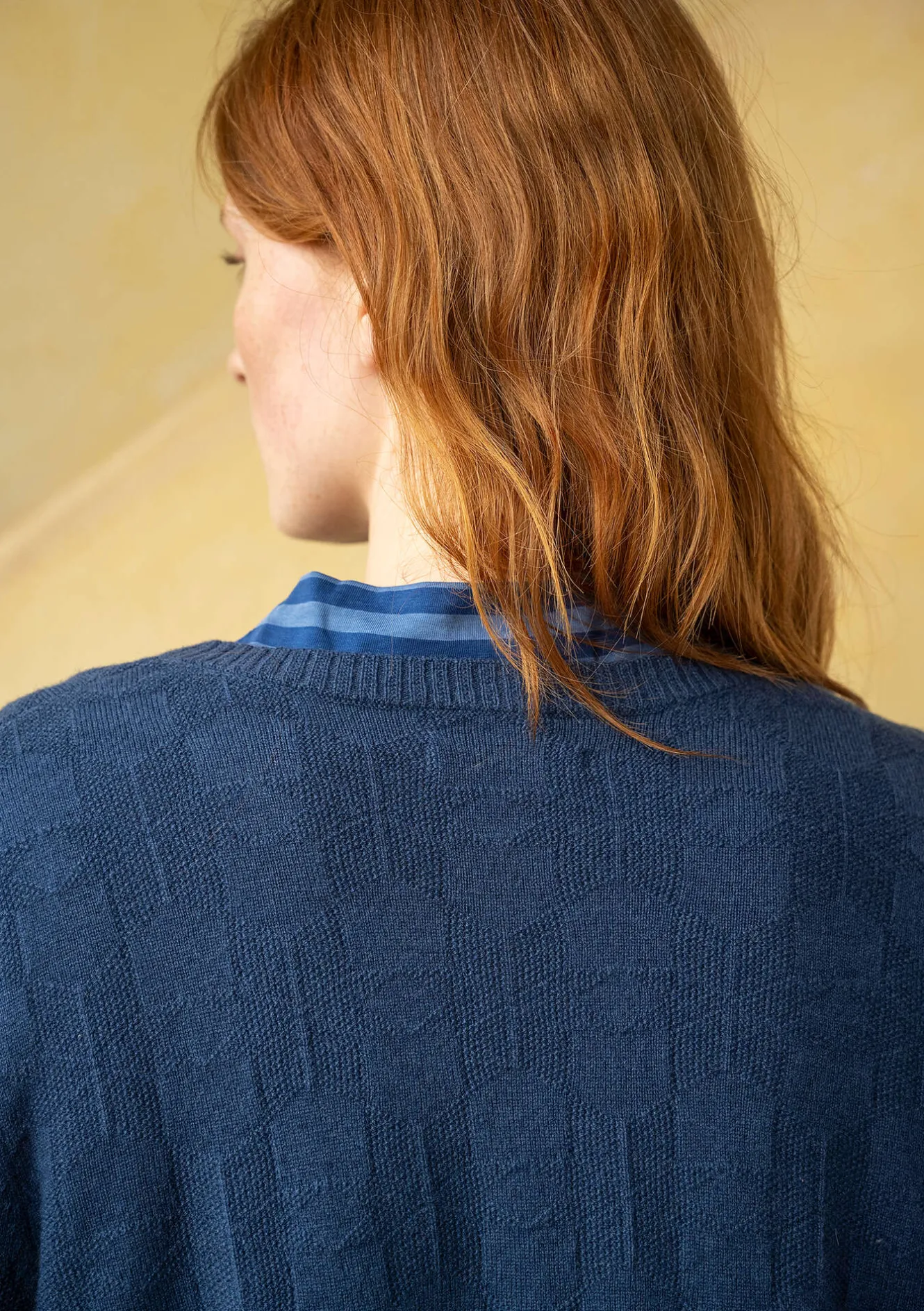Gudrun Sjödén Langstrickjacke „Capella“ aus Lammwolle