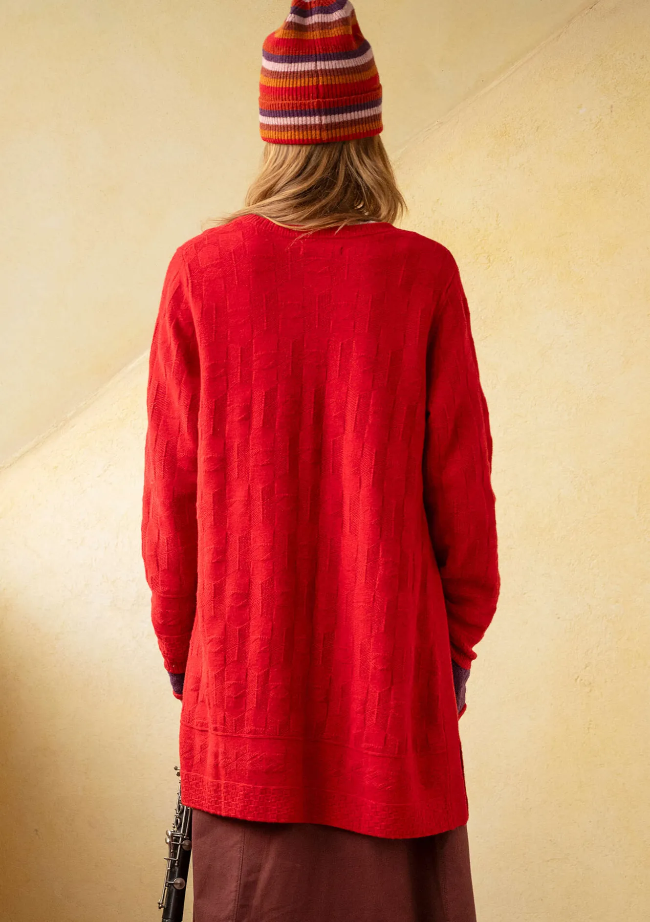 Gudrun Sjödén Langstrickjacke „Capella“ aus Lammwolle