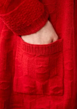 Gudrun Sjödén Langstrickjacke „Capella“ aus Lammwolle