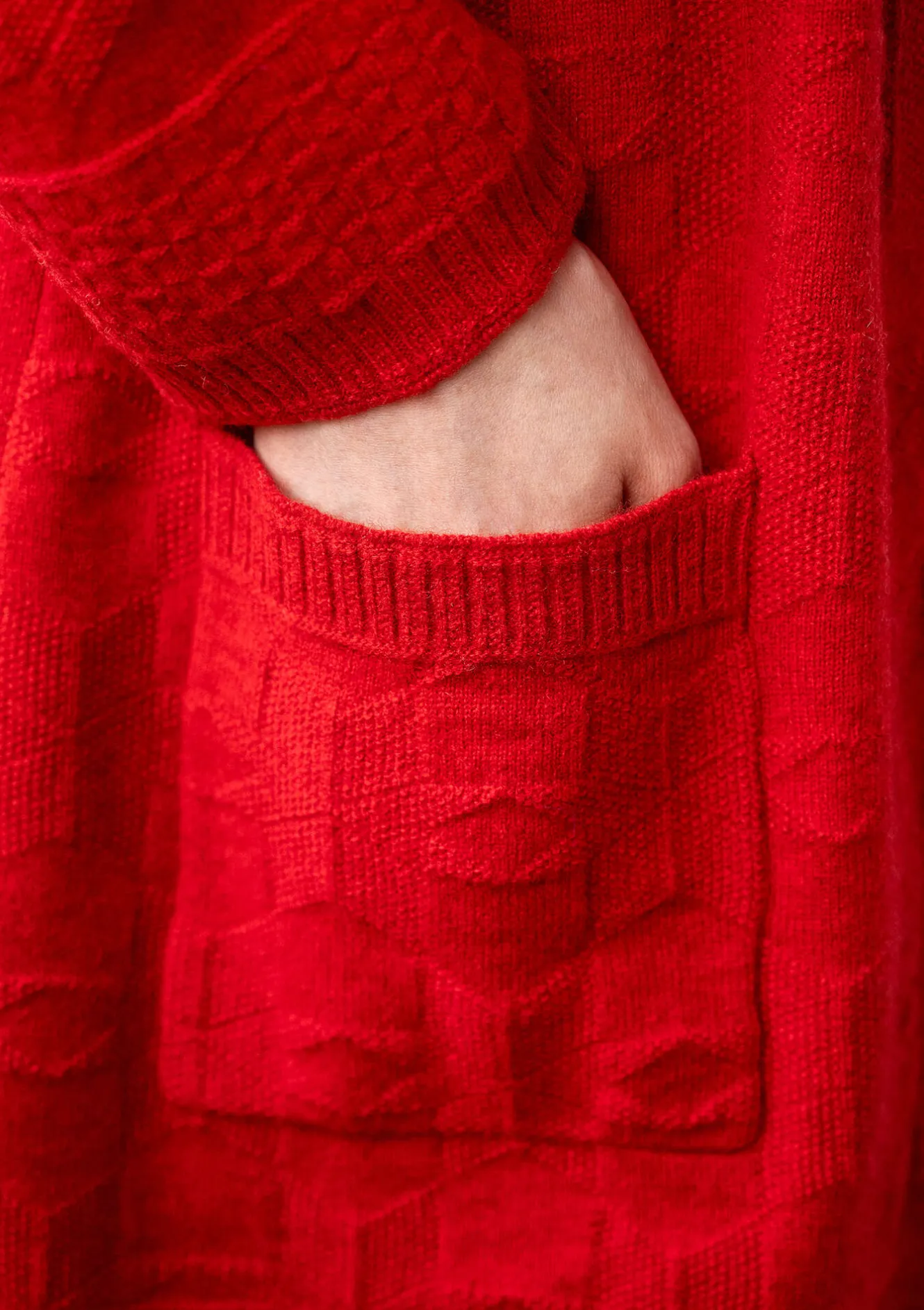 Gudrun Sjödén Langstrickjacke „Capella“ aus Lammwolle