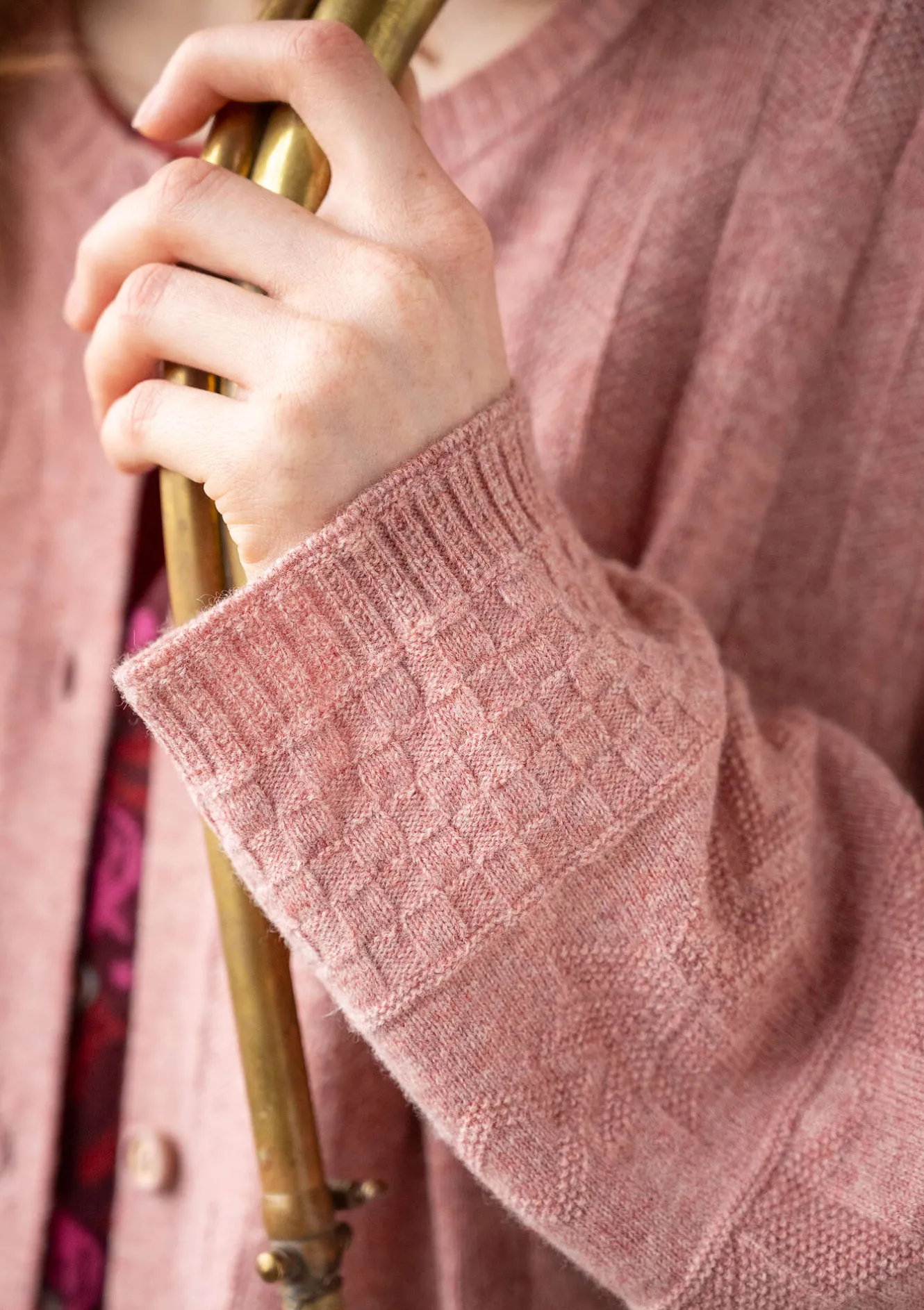Gudrun Sjödén Langstrickjacke „Capella“ aus Lammwolle