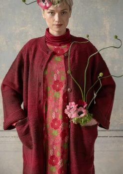 Gudrun Sjödén Langstrickjacke „Eckerö“ aus Space-Dye-Wolle