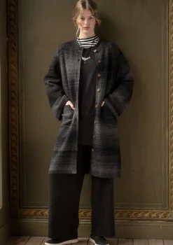 Gudrun Sjödén Langstrickjacke „Eckerö“ aus Space-Dye-Wolle