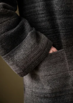 Gudrun Sjödén Langstrickjacke „Eckerö“ aus Space-Dye-Wolle