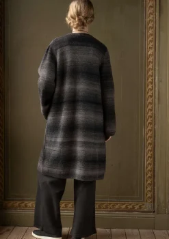Gudrun Sjödén Langstrickjacke „Eckerö“ aus Space-Dye-Wolle