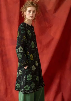Gudrun Sjödén Langstrickjacke „Gnistra“ aus Bio- und Recycling-Baumwolle/Alpakawollgemisch