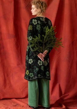 Gudrun Sjödén Langstrickjacke „Gnistra“ aus Bio- und Recycling-Baumwolle/Alpakawollgemisch