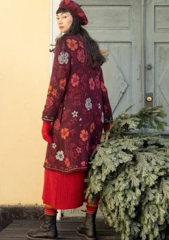 Gudrun Sjödén Langstrickjacke „Gnistra“ aus Bio- und Recycling-Baumwolle/Alpakawollgemisch