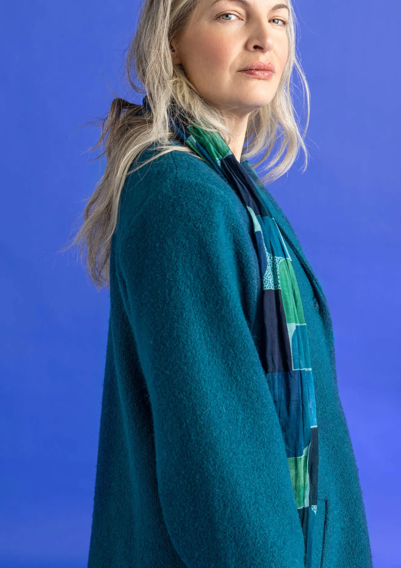 Gudrun Sjödén Mantel aus Wollgemisch