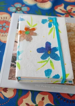 Gudrun Sjödén Notizbuch „Brush“ aus Papier mit stoffbezogenem Einband