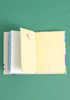 Gudrun Sjödén Notizbuch „Brush“ aus Papier mit stoffbezogenem Einband