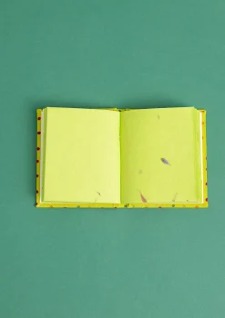 Gudrun Sjödén Notizbuch „Kavya“ aus Papier mit stoffbezogenem Einband