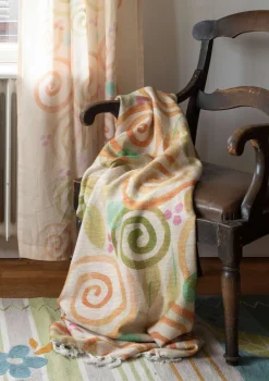 Gudrun Sjödén Plaid „Cumulus“ aus Bio-Baumwolle