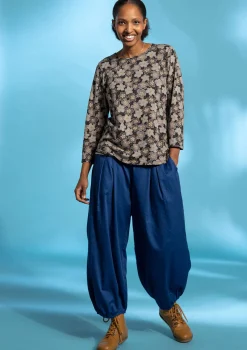 Gudrun Sjödén Pluderhose aus Bio-Baumwollgewebe