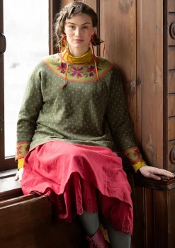 Gudrun Sjödén Pullover „Maria“ aus Bio-/Recycling-Baumwolle