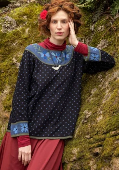 Gudrun Sjödén Pullover „Maria“ aus Bio-/Recycling-Baumwolle