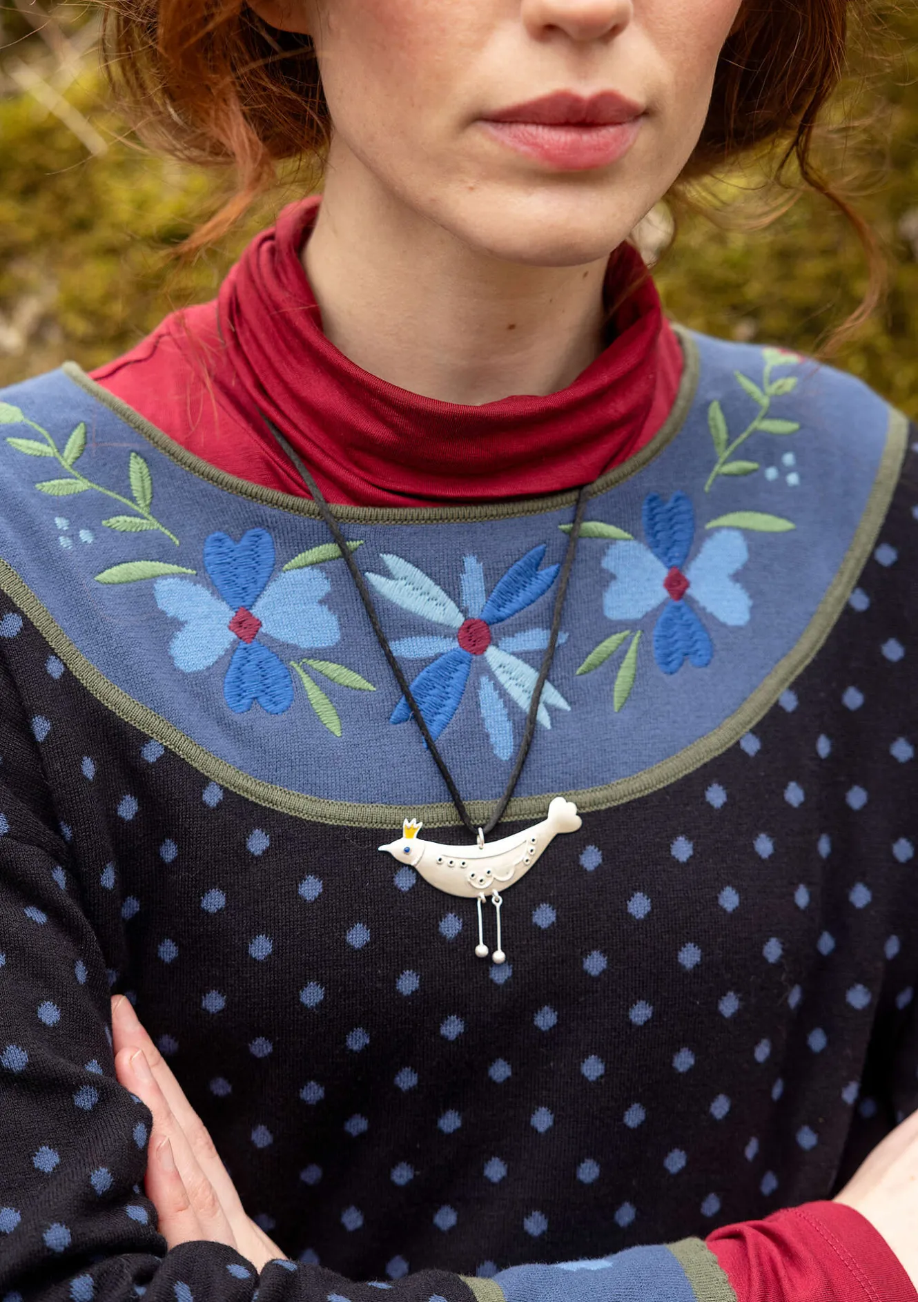 Gudrun Sjödén Pullover „Maria“ aus Bio-/Recycling-Baumwolle