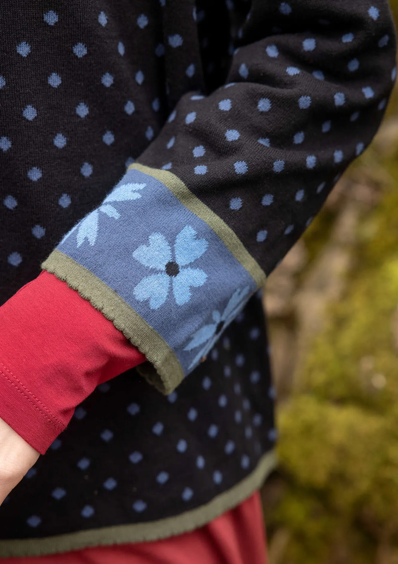 Gudrun Sjödén Pullover „Maria“ aus Bio-/Recycling-Baumwolle
