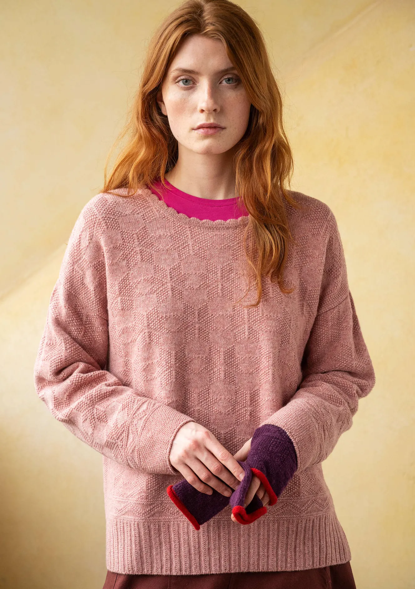 Gudrun Sjödén Pullover „Vega“ aus Lammwolle