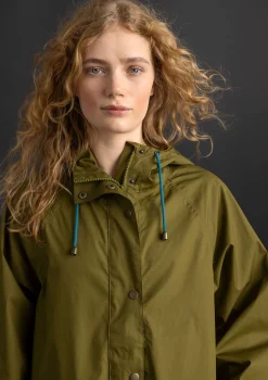 Gudrun Sjödén Regenjacke „Hedda“ aus Bio-Baumwollgewebe