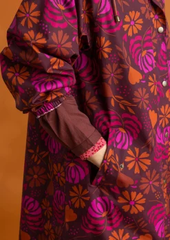 Gudrun Sjödén Regenjacke „Hedda“ aus Bio-Baumwollgewebe