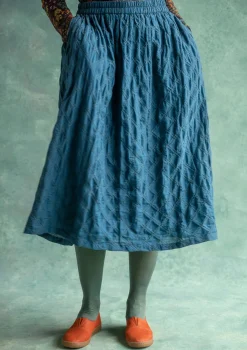 Gudrun Sjödén Rock „Helga“ aus Bio-Baumwollgewebe