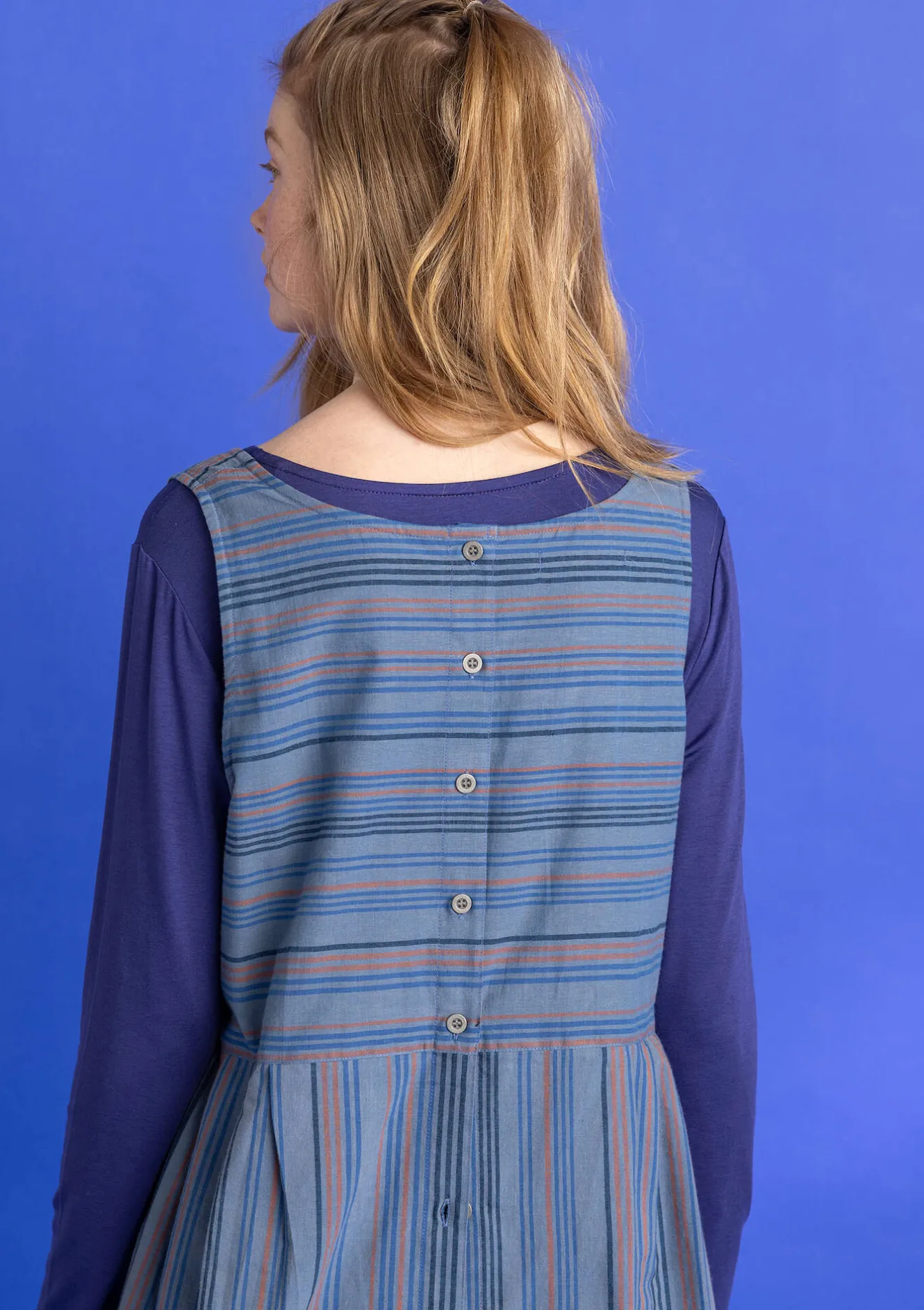 Gudrun Sjödén Schürzenkleid „Ava“ aus Bio-Baumwollgewebe